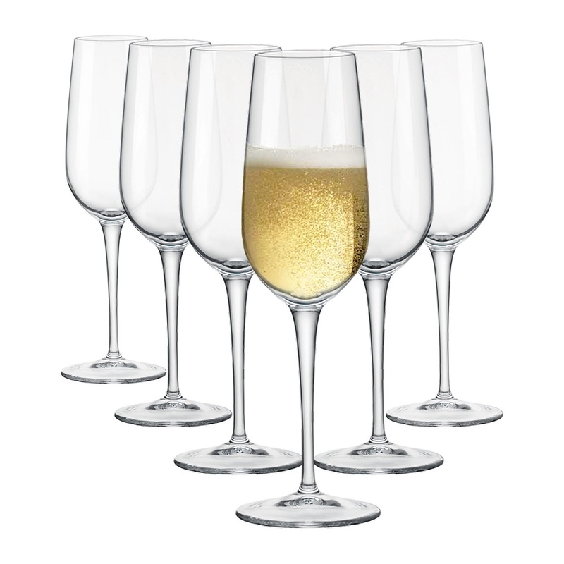 190ml Spazio Champagne Flutes - Pack of Six
