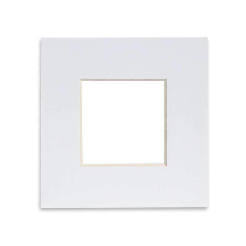 2" x 2" Picture Mount for 4" x 4" Frame