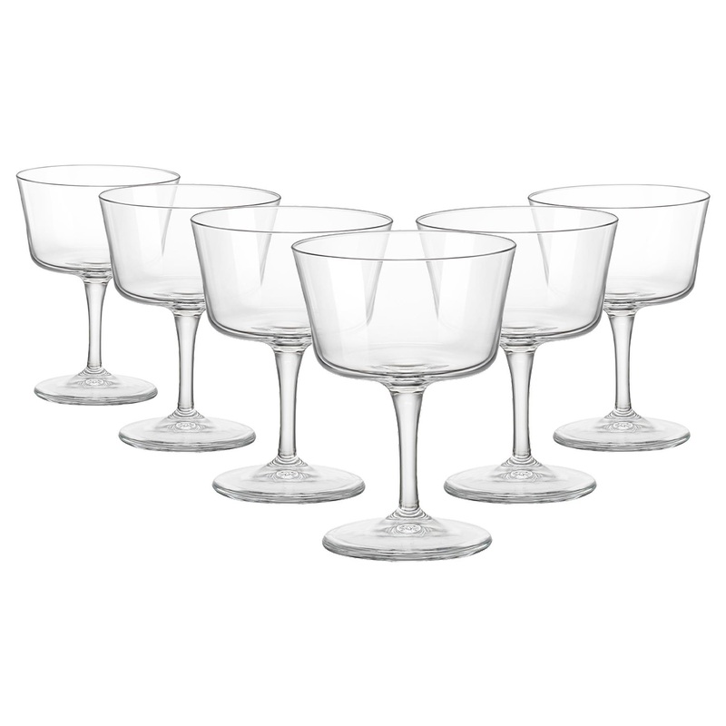 220ml Bartender Novecento Champagne Saucers - Pack of Six