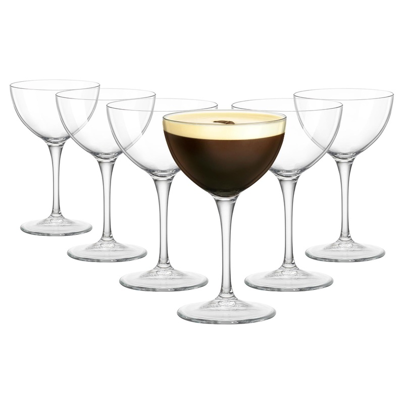 235ml Bartender Novecento Martini Glasses - Pack of Six