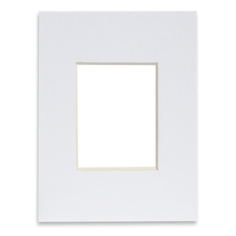 4" x 6" Picture Mount for 8" x 10" Frame