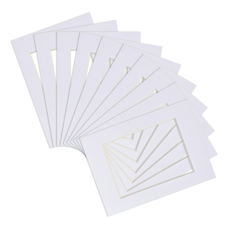 4" x 6" Picture Mounts for 5" x 7" Frame - Pack of 10