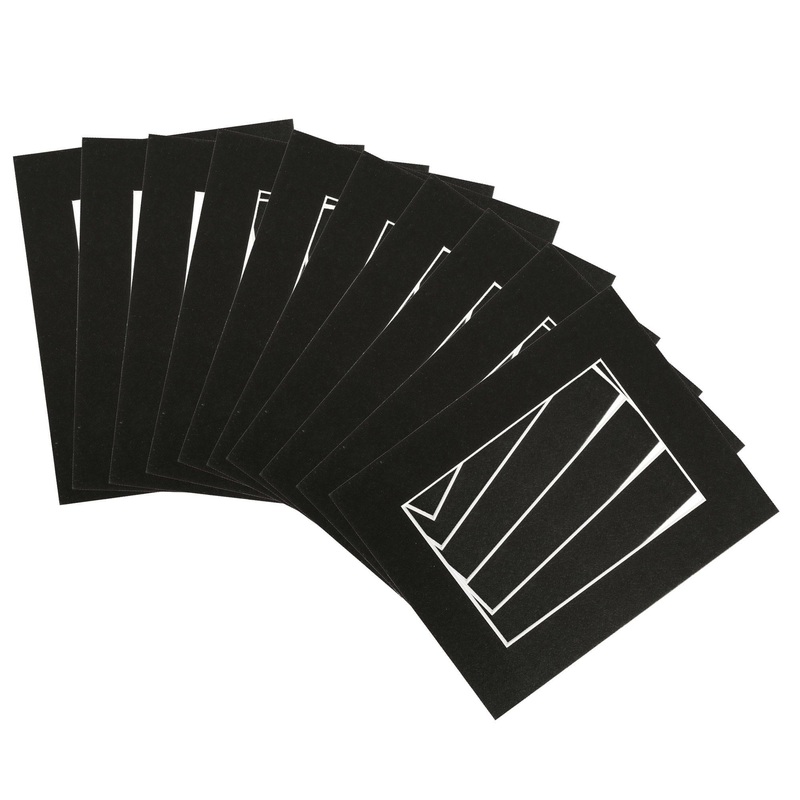 5" x 7" Picture Mounts for 8" x 10" Frame - Pack of 10