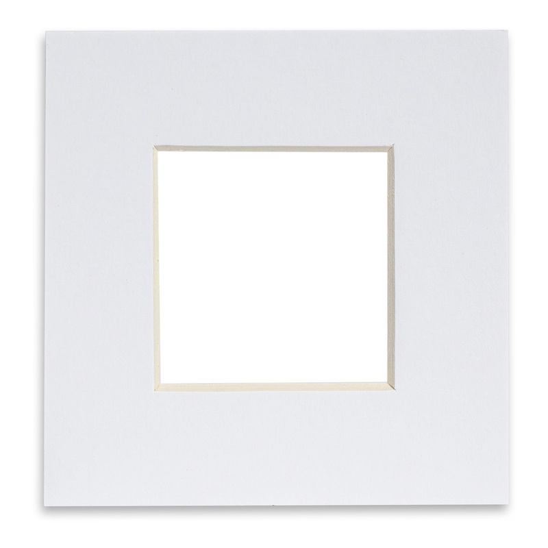 6" x 6" Picture Mount for 10" x 10" Frame
