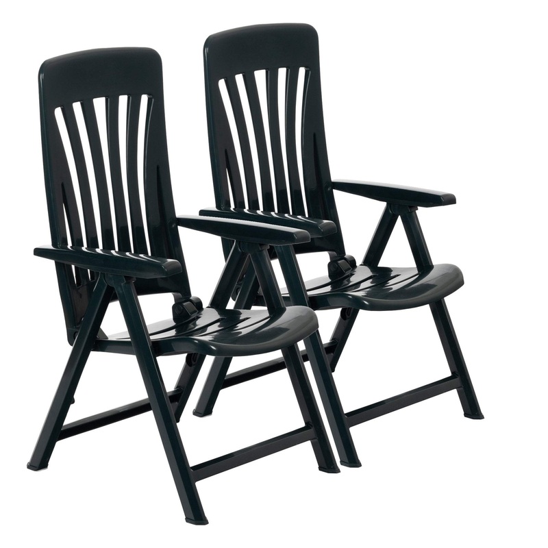 Blanes Reclining Sun Lounger Chairs - Pack of Two