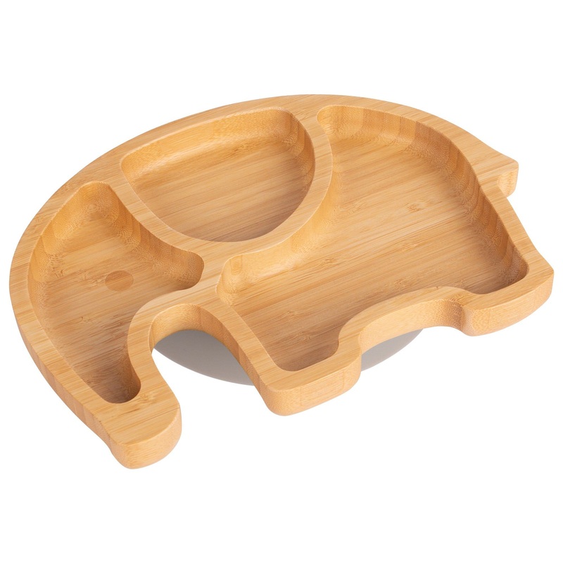 Eden The Elephant Bamboo Suction Plate