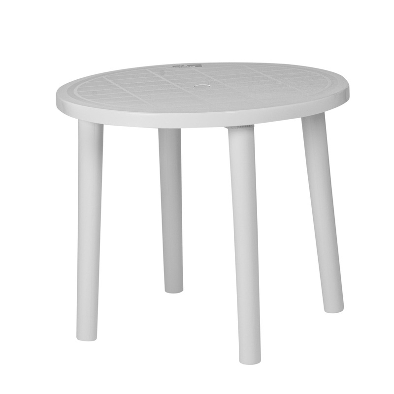 Four-Seater Round Tossa Garden Dining Table 86cm