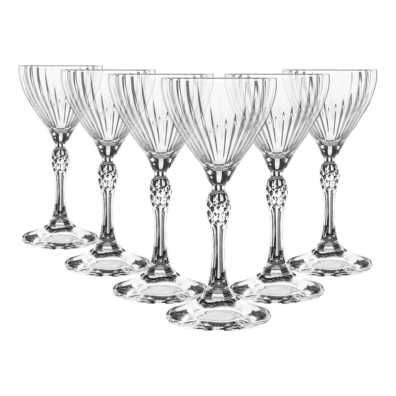 140ml America '20s Nick & Nora Glasses - Pack of Six