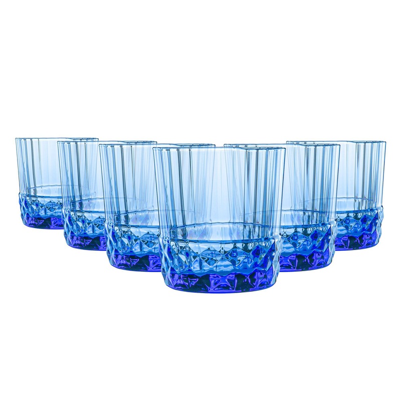 370ml America '20s Tumbler Glasses - Pack of Six