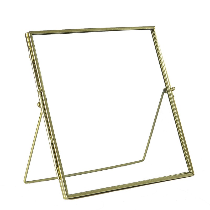 8" x 8" Standing Metal Photo Frame