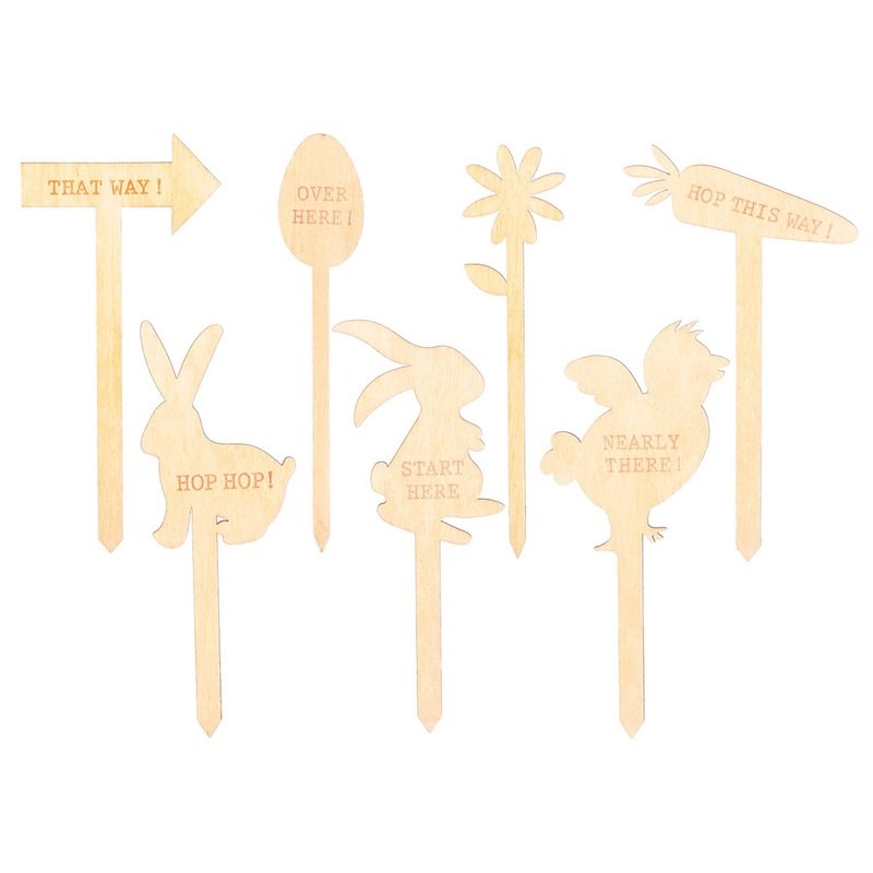 Easter Egg Hunt Game - Pack of Seven