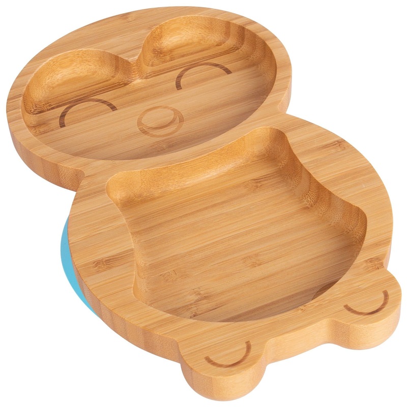 Pickles The Penguin Bamboo Suction Plate