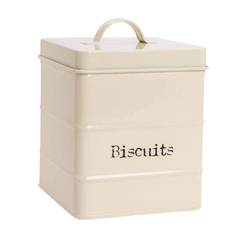 Vintage Metal Biscuit Tin