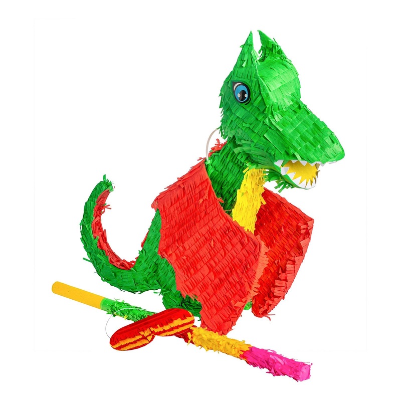 3pc Large Dragon Pinata Party Set