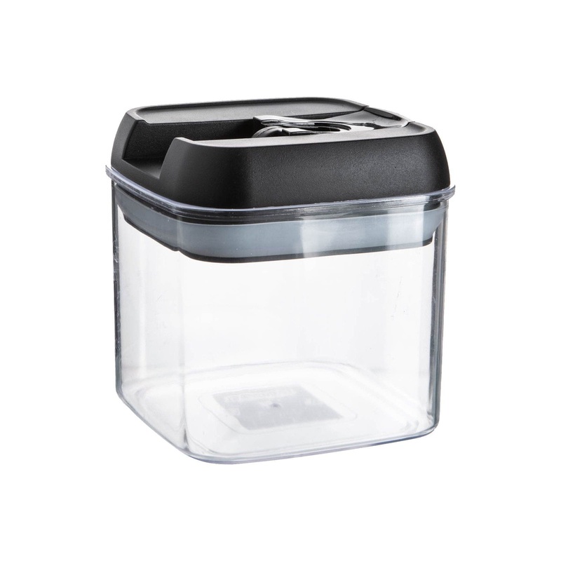 500ml Flip Lock Air Tight Plastic Food Storage Container air tight and flip top lids.