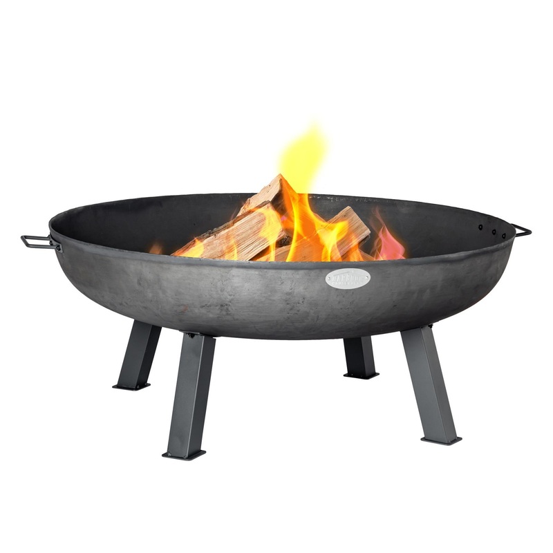 XL Cast Iron Fire Pit  100cm