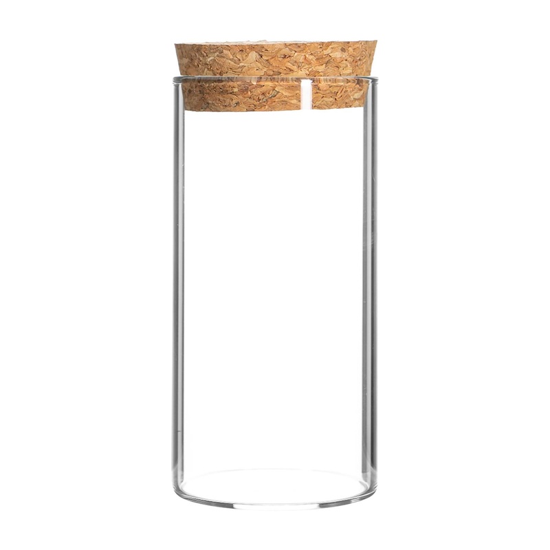 110ml Scandi Storage Jar with Cork Lid