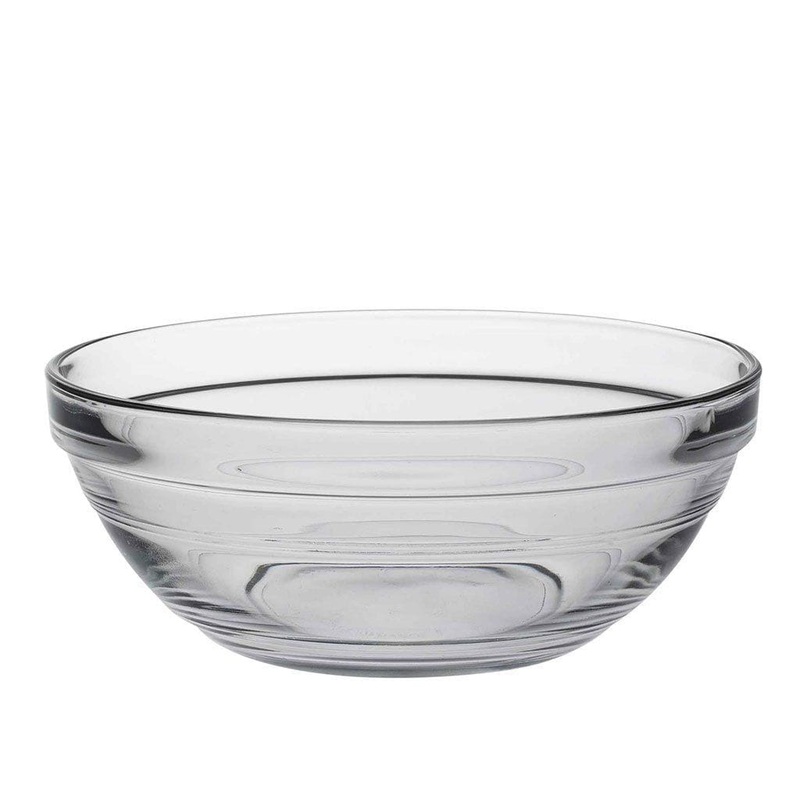 14cm Clear Lys Glass Nesting Mixing Bowl