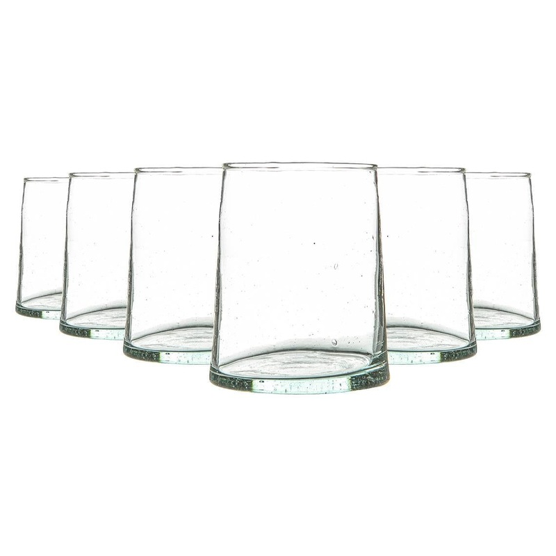 260ml Merzouga Recycled Tumbler Glasses - Pack of Six