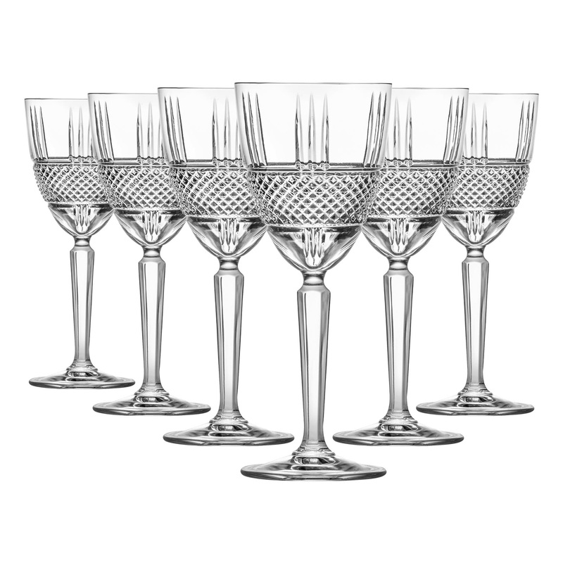 230ml Brillante Wine Glasses - Pack of 6