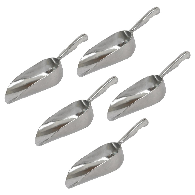 3.5oz Aluminium Ice Scoops - Pack of 5
