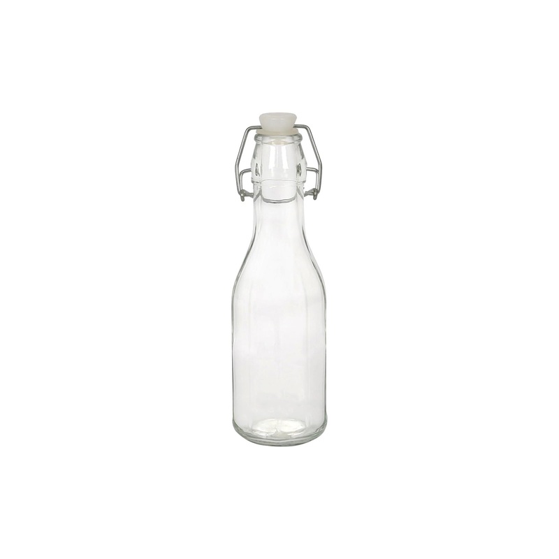 Glass Bottle with Swing Top