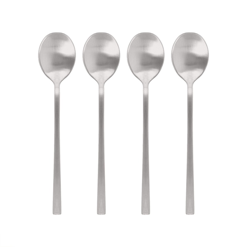 Stainless Steel Teaspoons - 14.5cm - Pack of Four