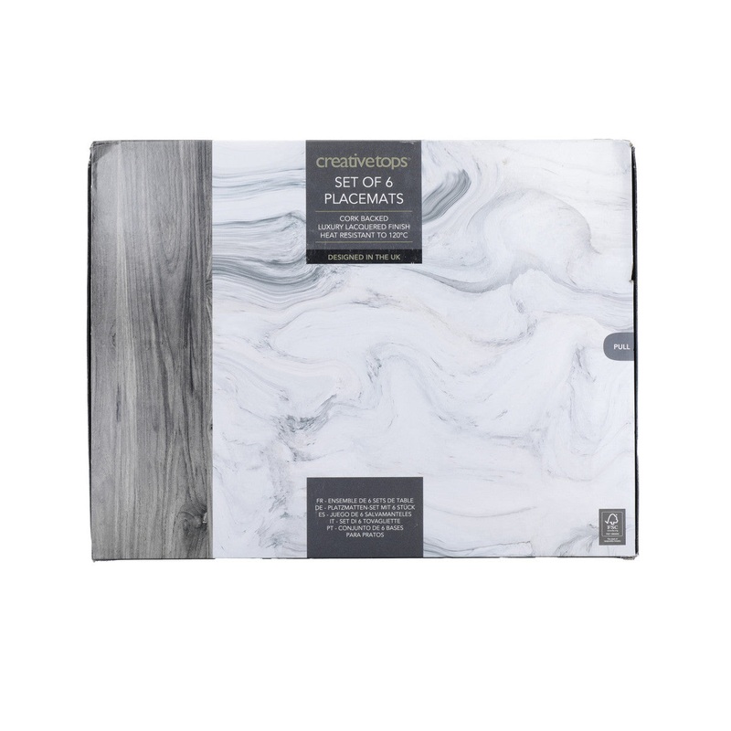 Creative Tops Marble Effect Placemats