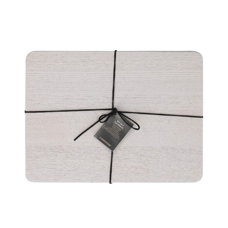 Creative Tops Naturals Wood Veneer Placemats