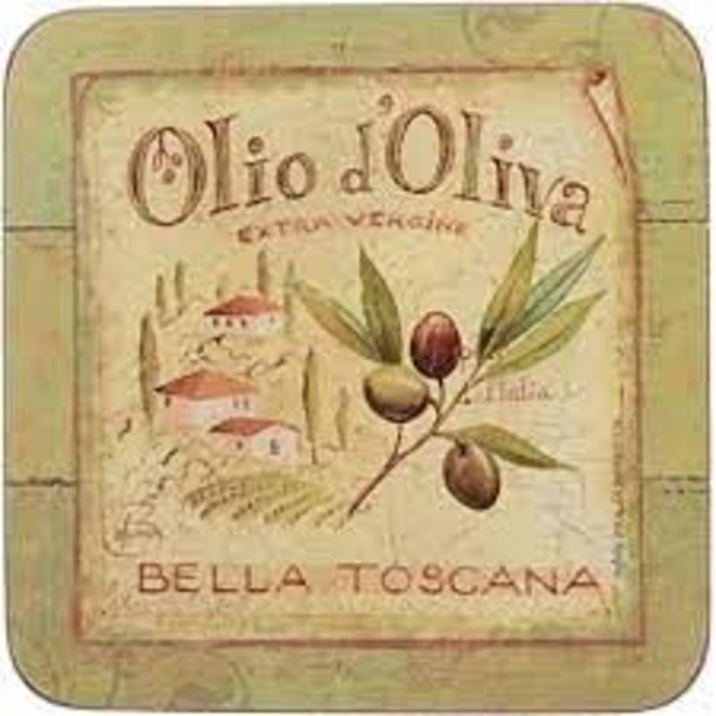 Creative Tops Olio D Oliva Set of 6 Coasters