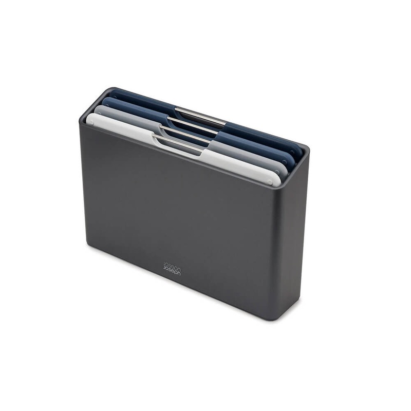 Joseph Joseph Folio Large 4-piece Grey Chopping Board Set