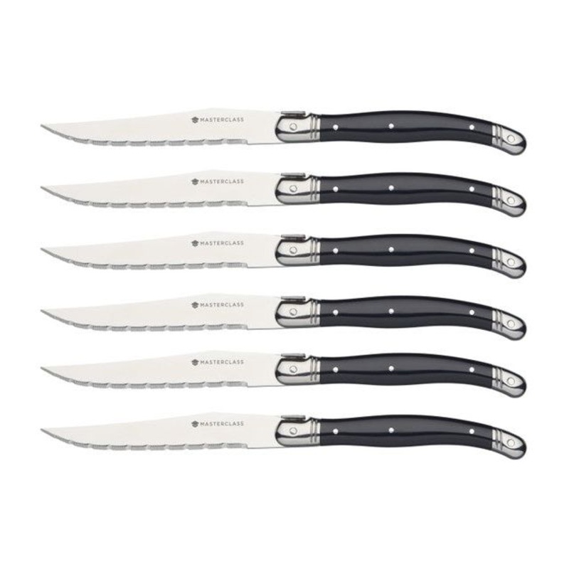 MasterClass Six Piece Steak Knife Set