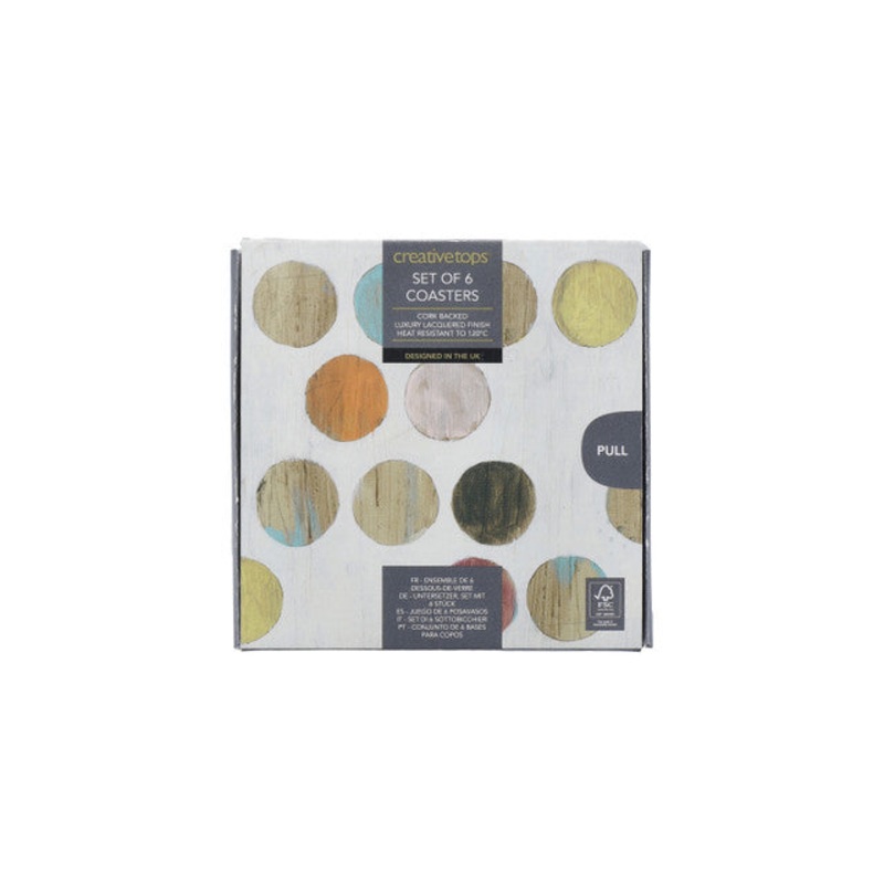 Creative Tops Retro Spot Coasters