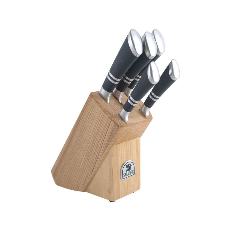 Creative Tops Sabatier Ashwood Knife Block