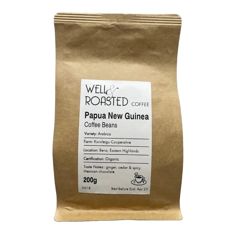 Well Roasted Papua New Guinea Coffee - All