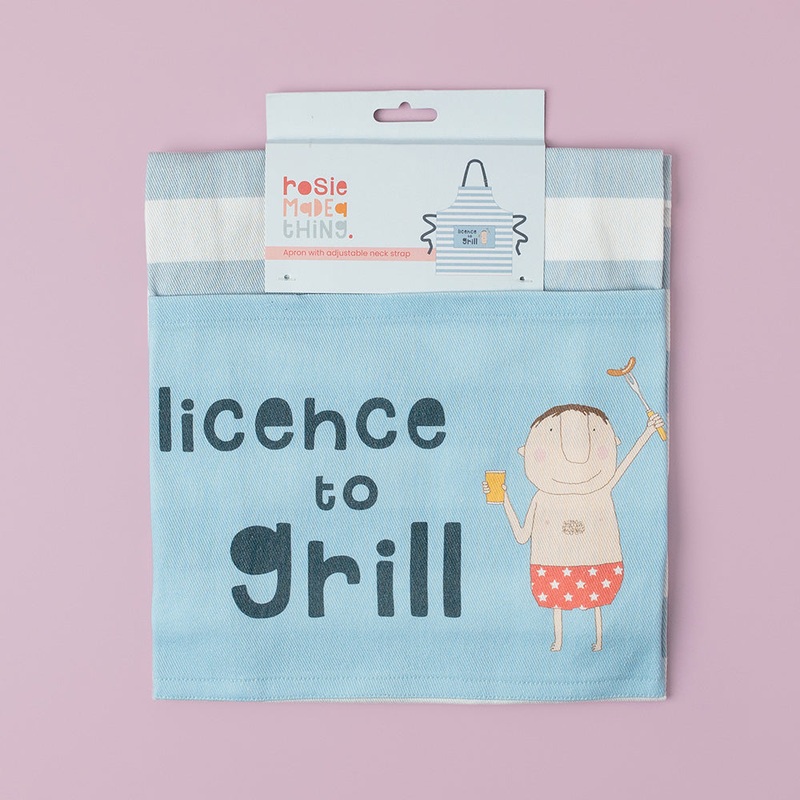 Rosie Made a Thing Licence To Grill Apron