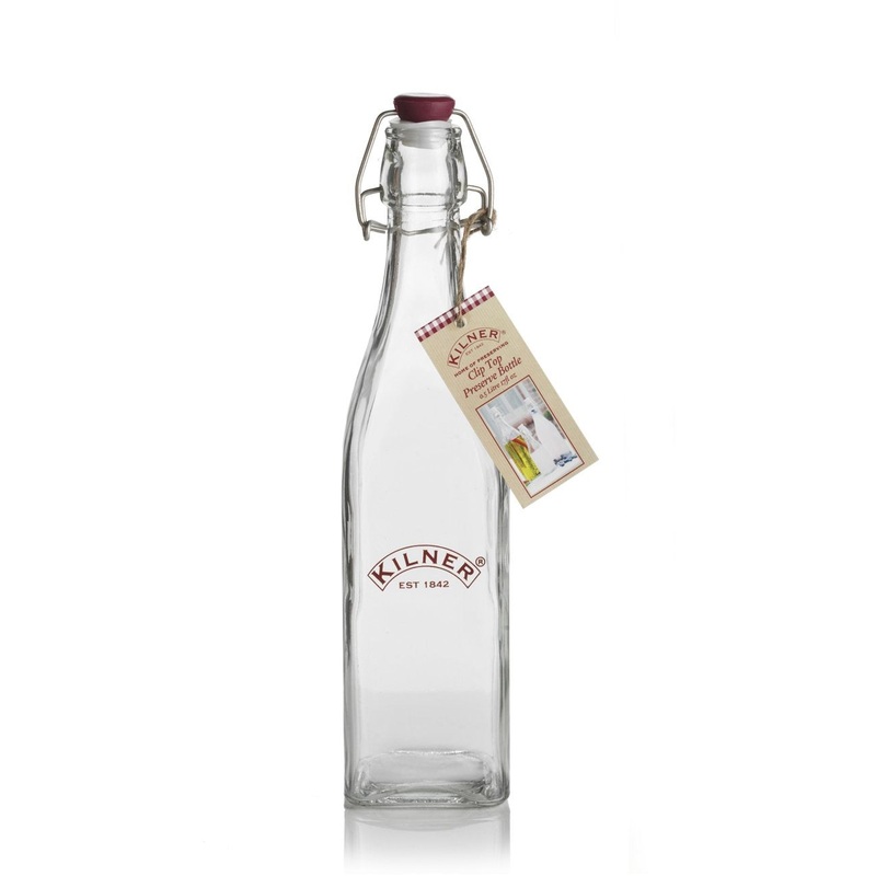 Kilner 550ml Square Clip Top Bottle