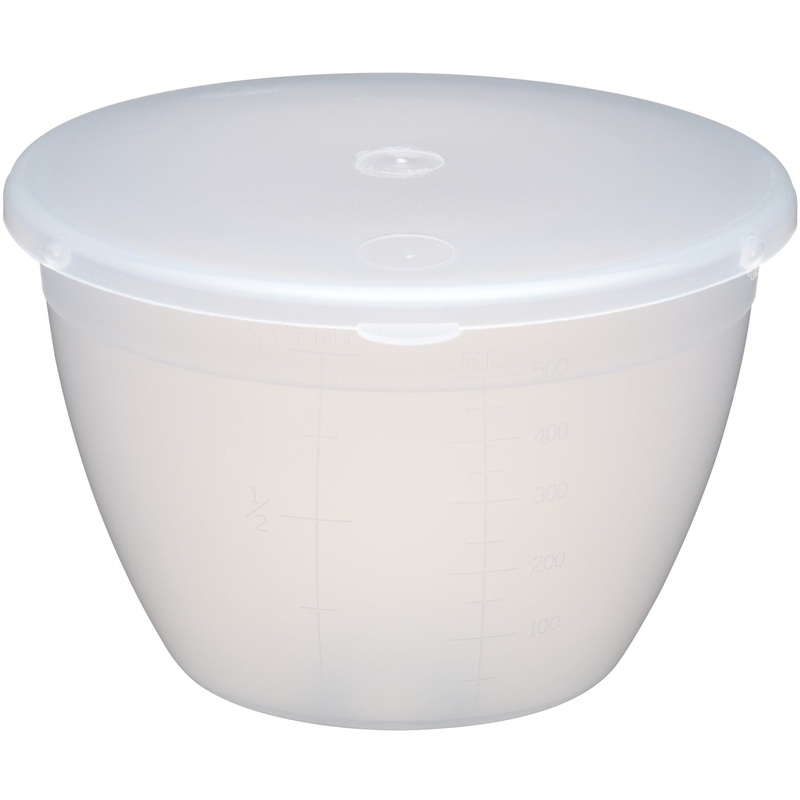 KitchenCraft 1 Pint Plastic Pudding Bowl