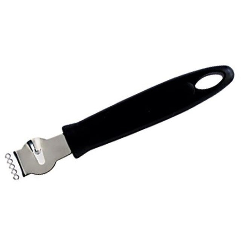 KitchenCraft Black Handle Lemon Zester