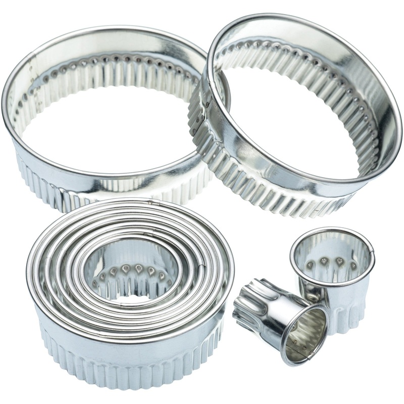 KitchenCraft Fluted Cutters Set