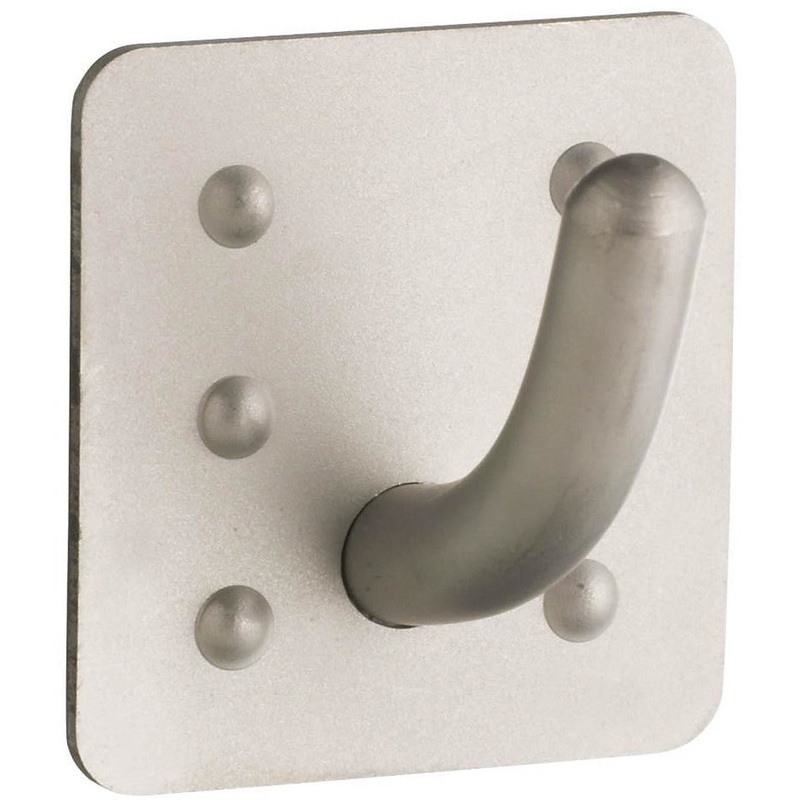 KitchenCraft 2 x Stainless Steel Square Hooks