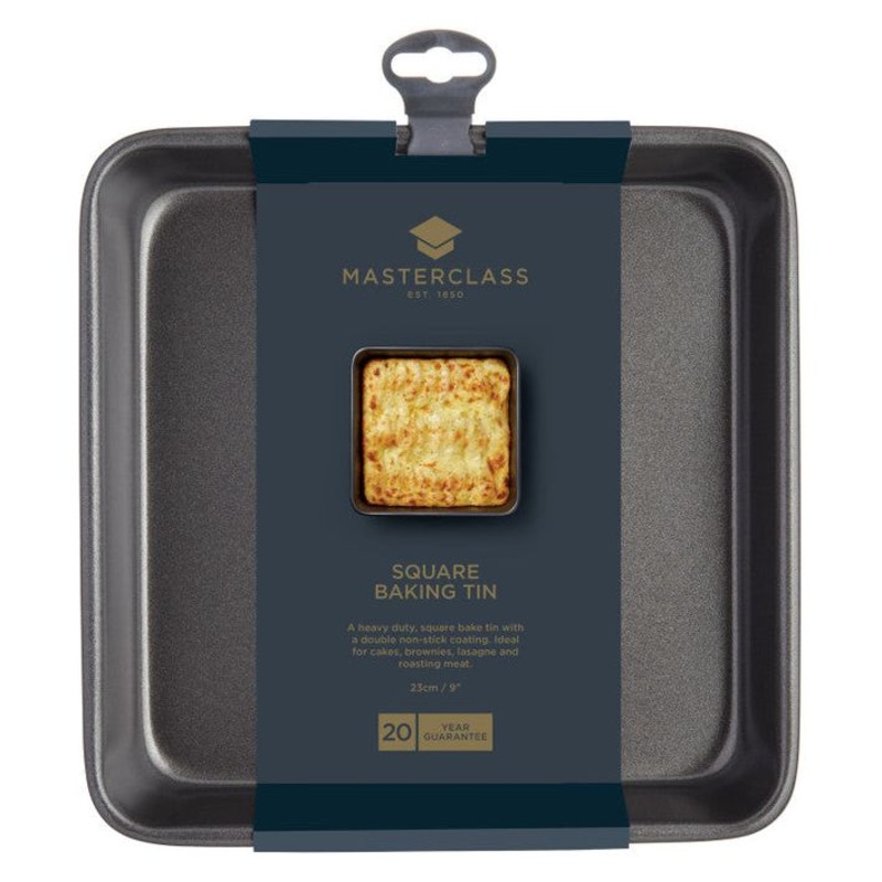 MasterClass Non-Stick 23cm Square Baking Tin