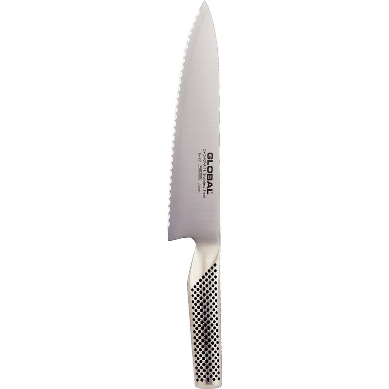 Global 20cm Scallop Bread Knife