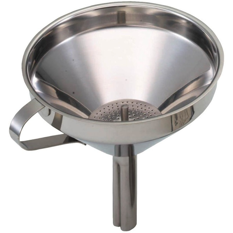 KitchenCraft 13cm Funnel With Removable Filter