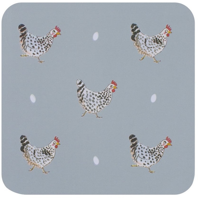 Sophie Allport Chicken Coasters