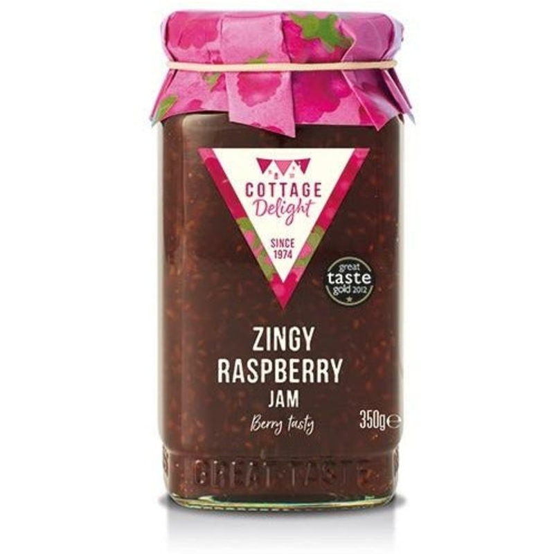 Cottage Delight Luxury Raspberry Jam
