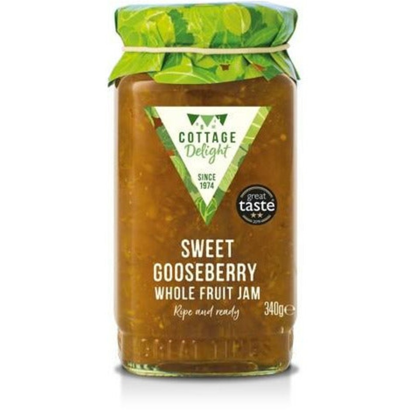 Cottage Delight Sweet Gooseberry Whole Fruit Jam
