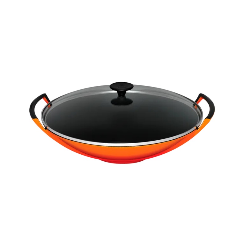Le Creuset Signature Cast Iron Volcanic Wok