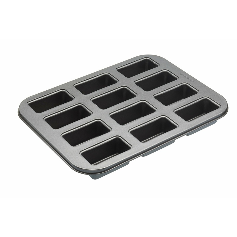 MasterClass Non-Stick 12 Hole Mini Loaf Pan