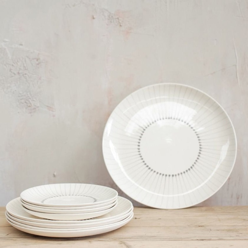 Nkuku Iba Grey Platter